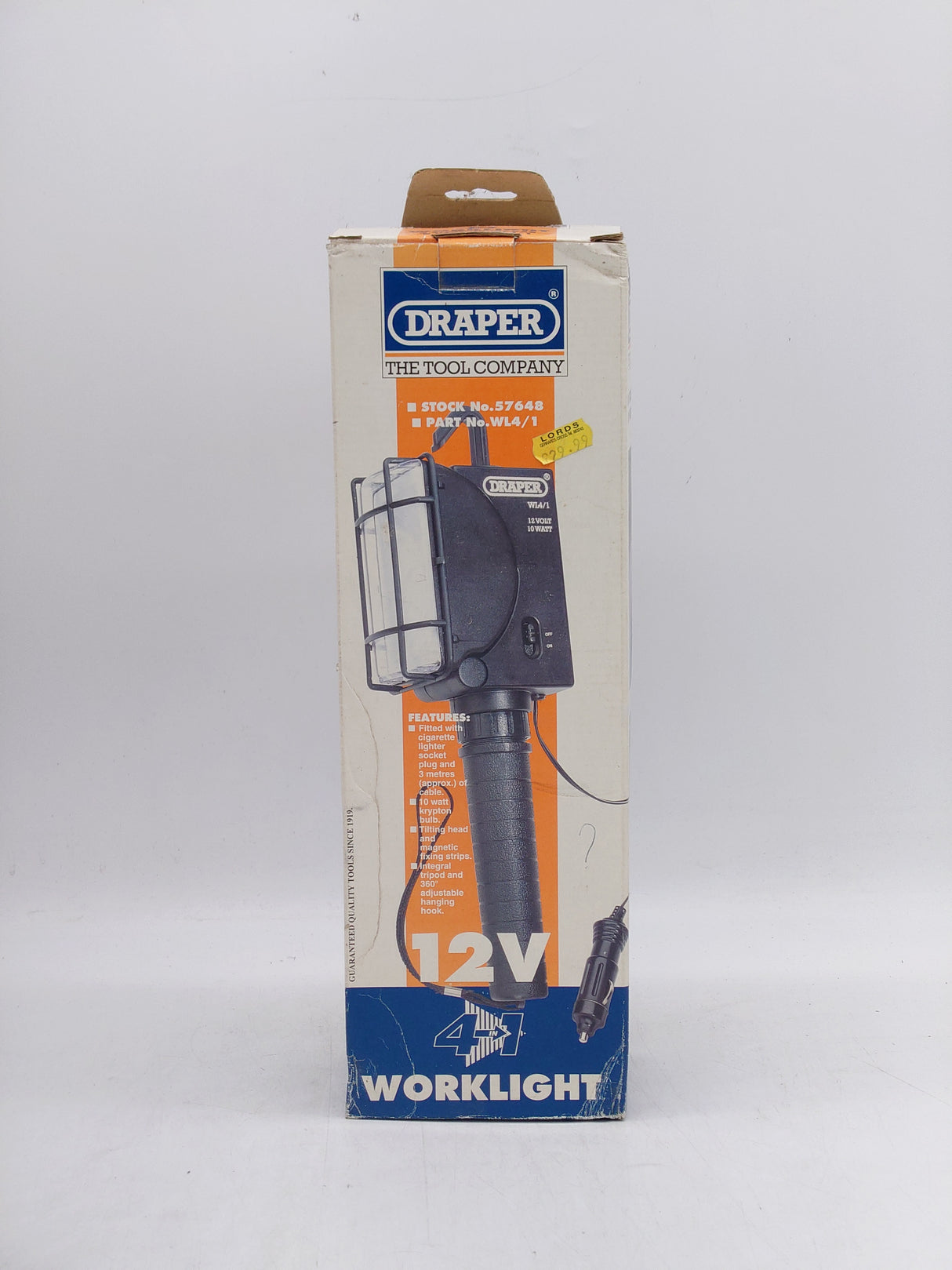 Draper 12v worklight