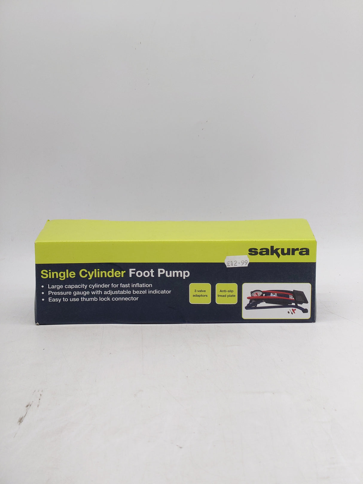 Sakura Single cylinder foot pump