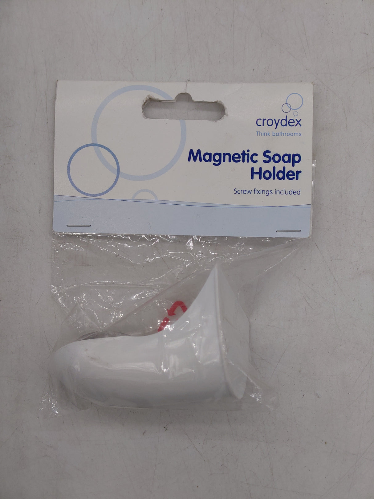 Croydex magnetic soap holder