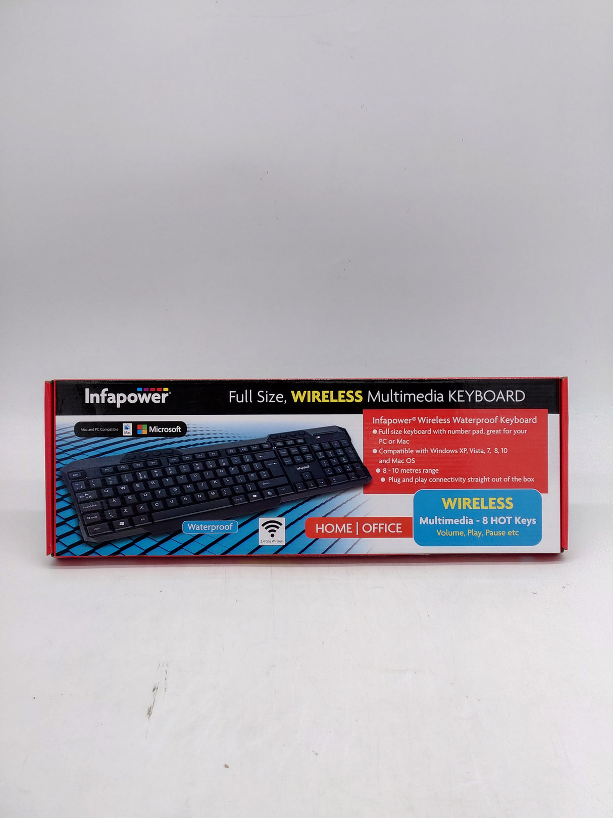 Infapower wireless multimedia keyboard