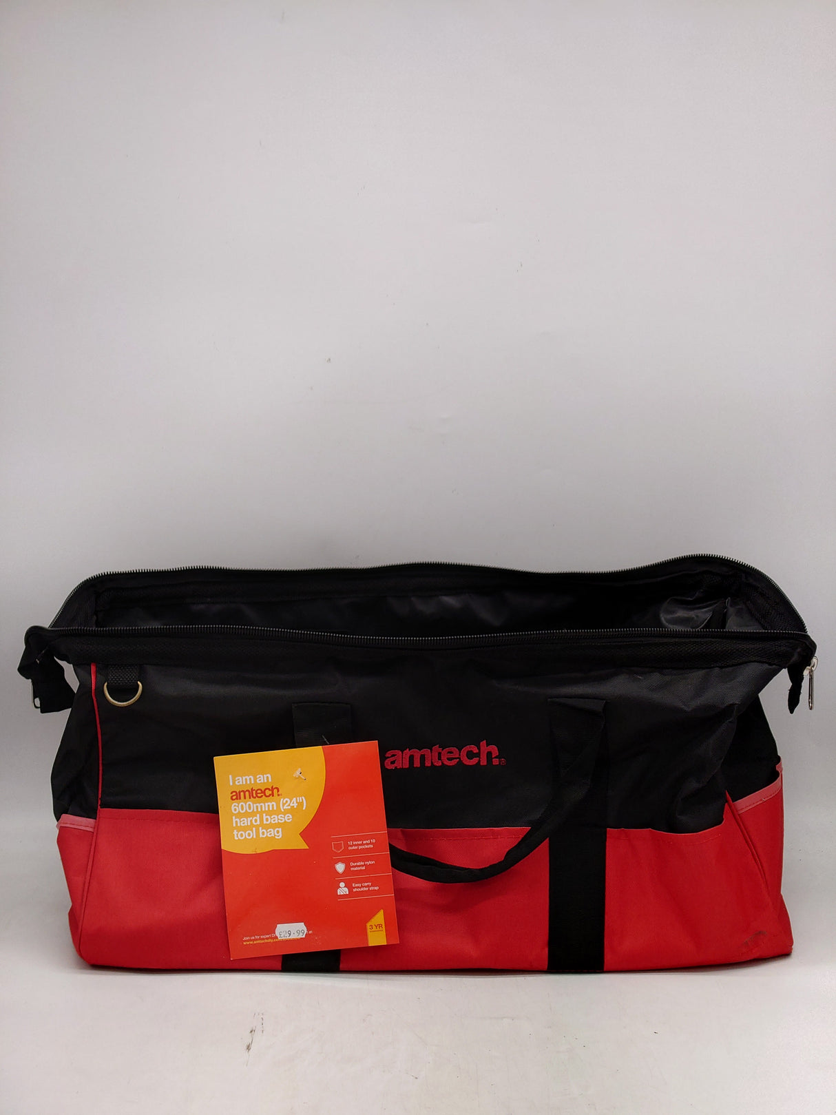 Amtech 600mm hard base tool bag