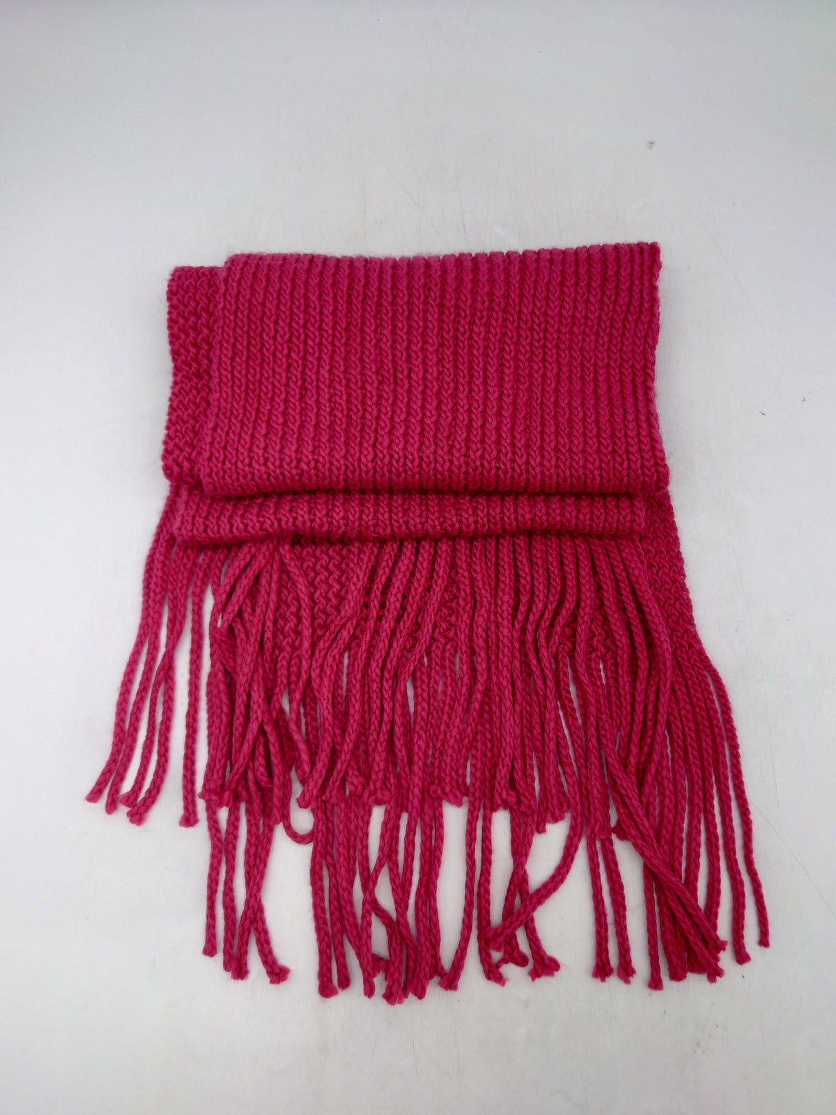 Knitted scarf - pink