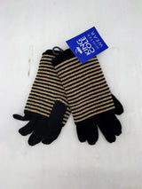 knitted gloves with outer sleeve - assorted colours