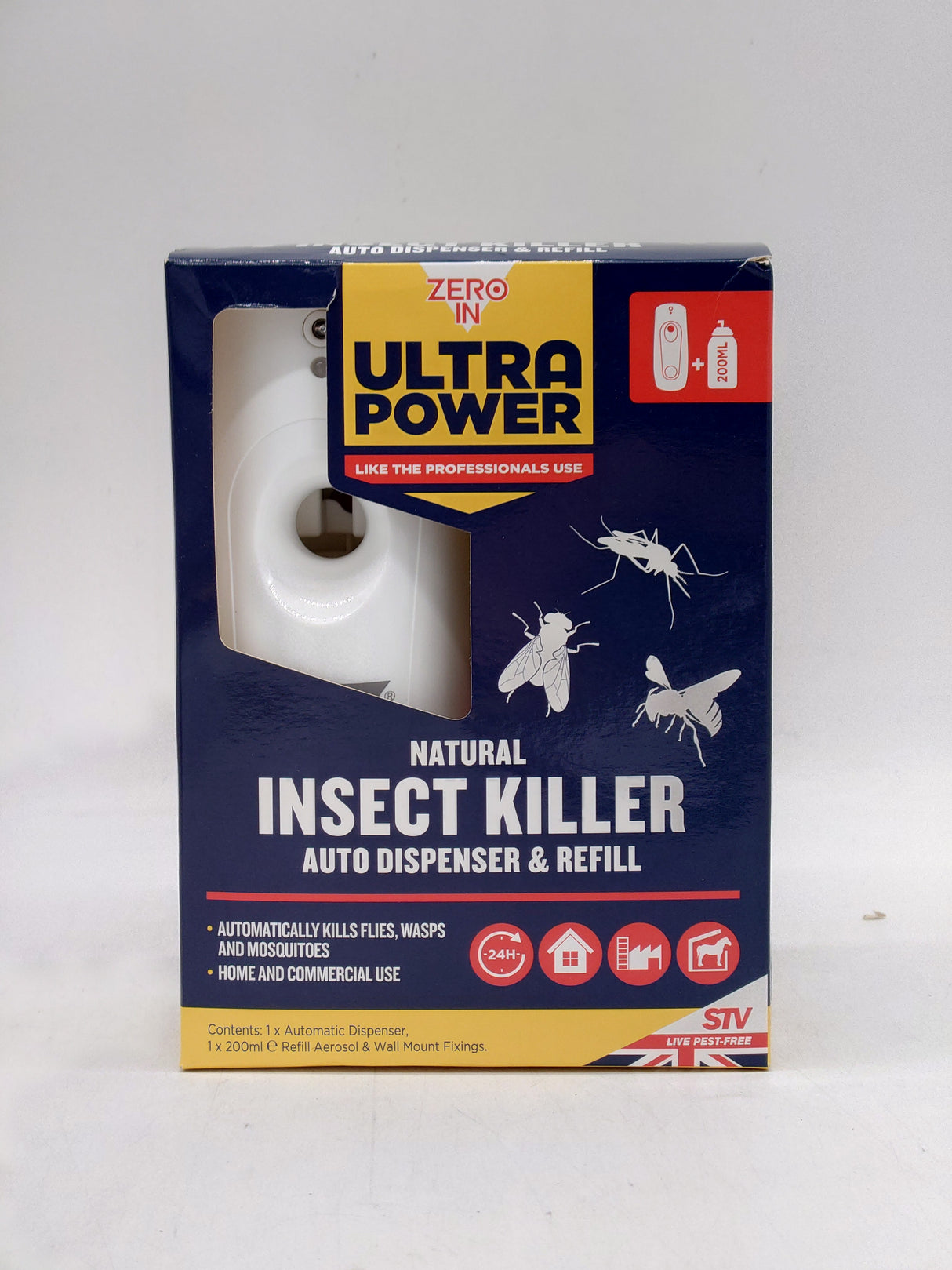 Zero-in natural insect killer auto dispenser & refill