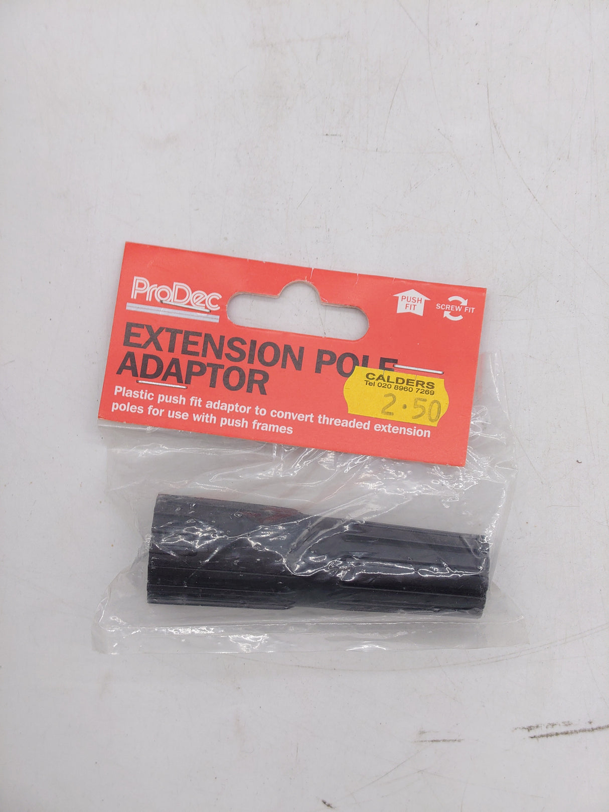 Prodec extension pole adaptor