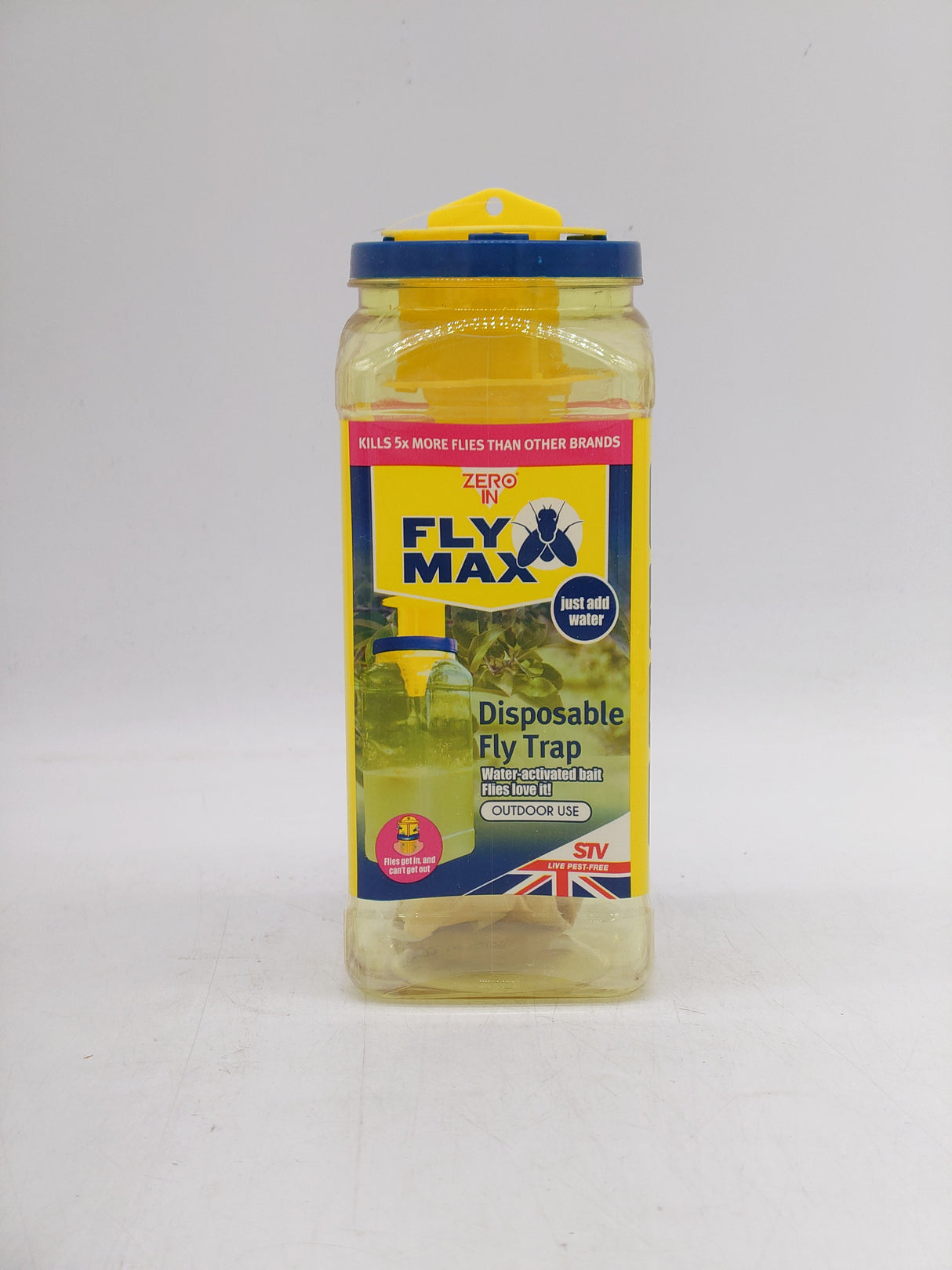 Zero-in fly max disposable fly trap