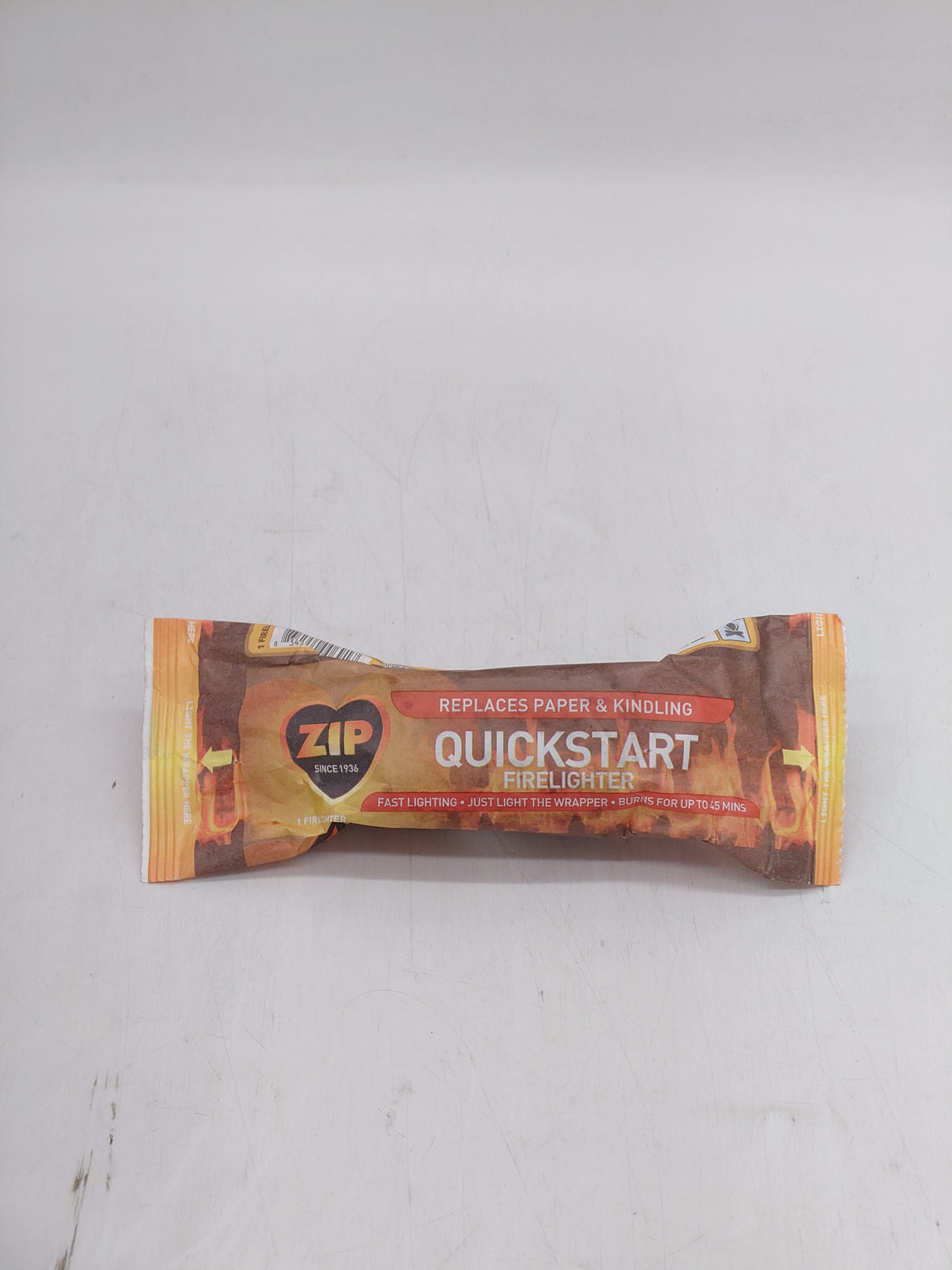 Zip quickstart firelighter log