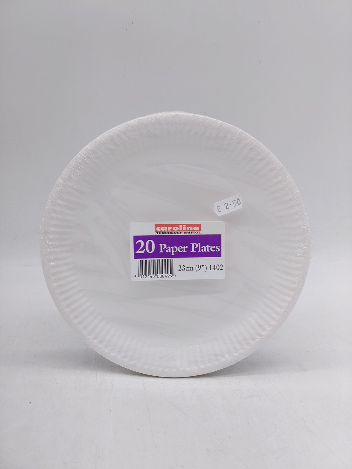 Caroline paper plates - 23cm (20pk)