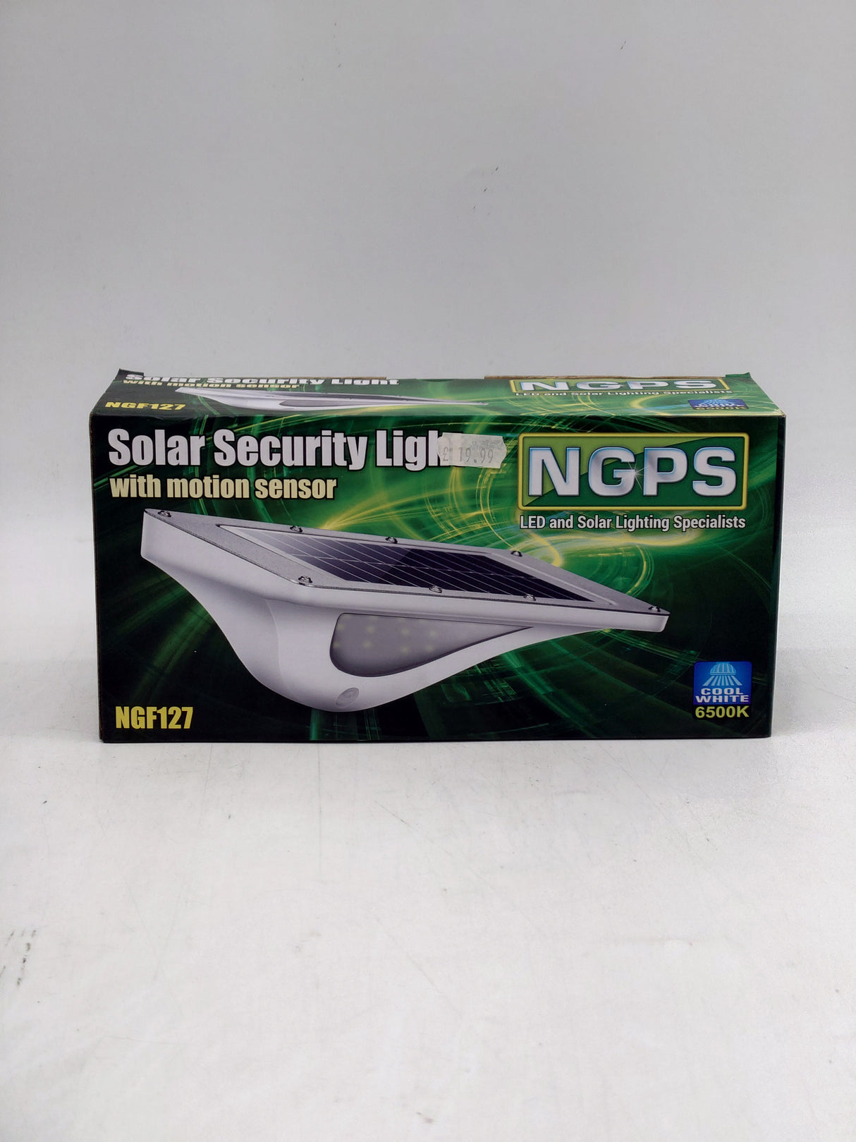 NGPS LED solar security light