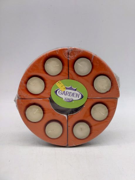 Garden king parasol tealight holder with 8 tealights