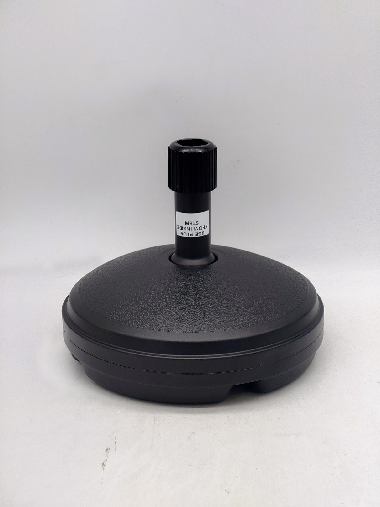 Black parasol base (7L)