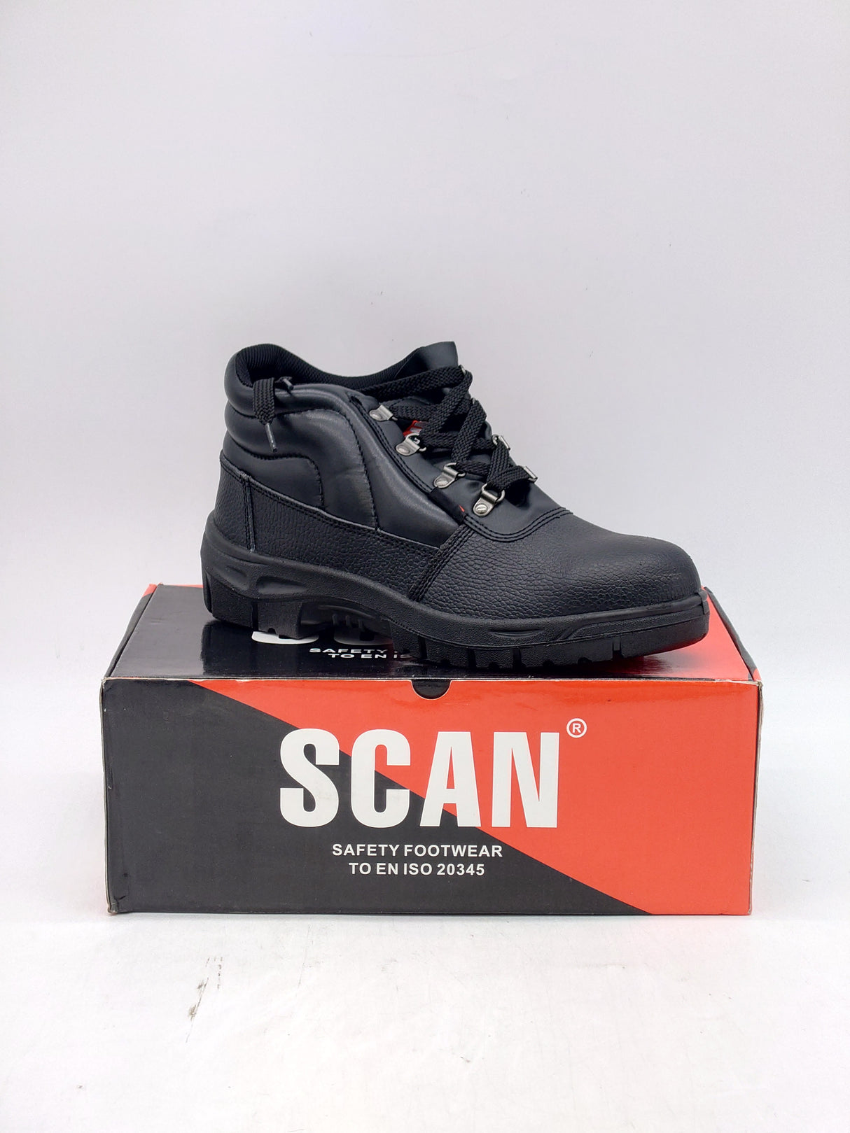 Scan steel toe cap safety boots - size 11