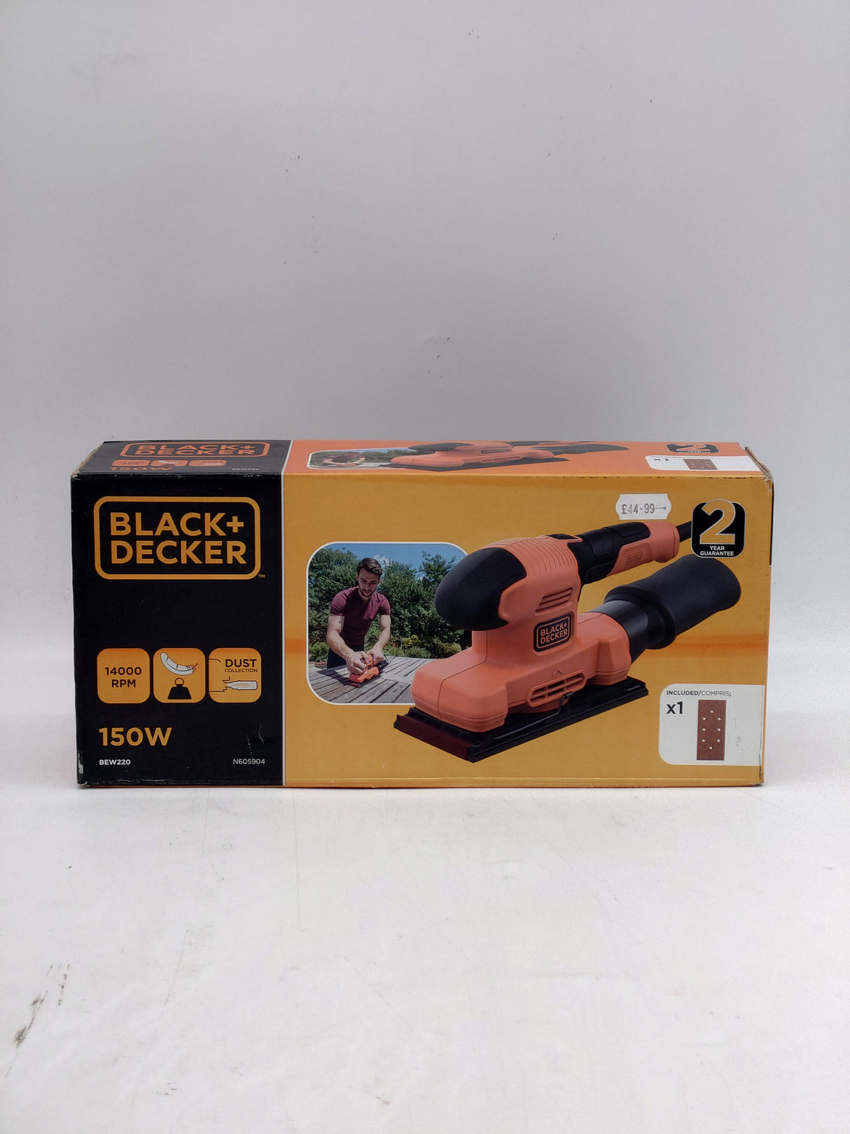 Black & decker 150W 1/3 sheet finishing sander