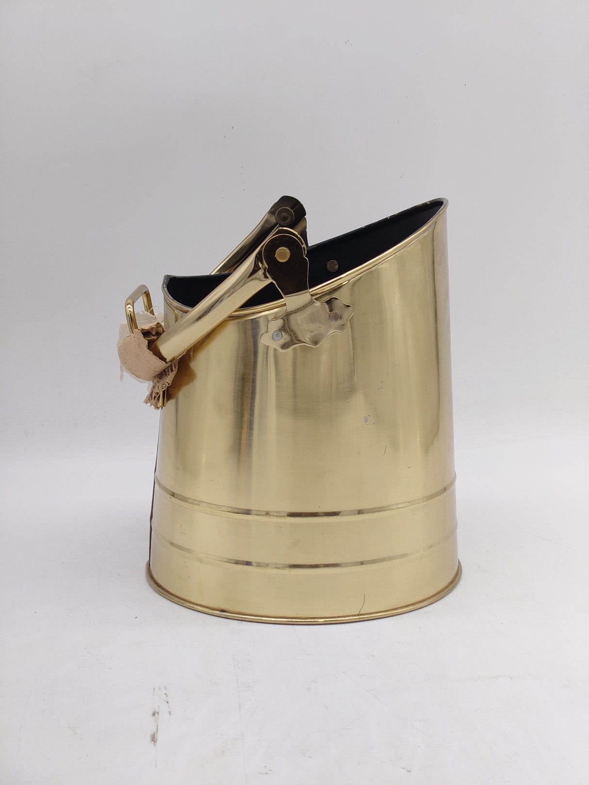 Coal bucket - gold