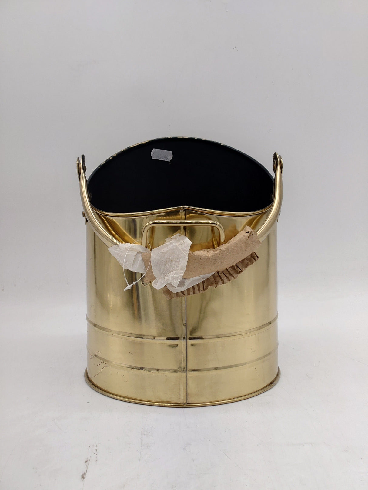 Coal bucket - gold