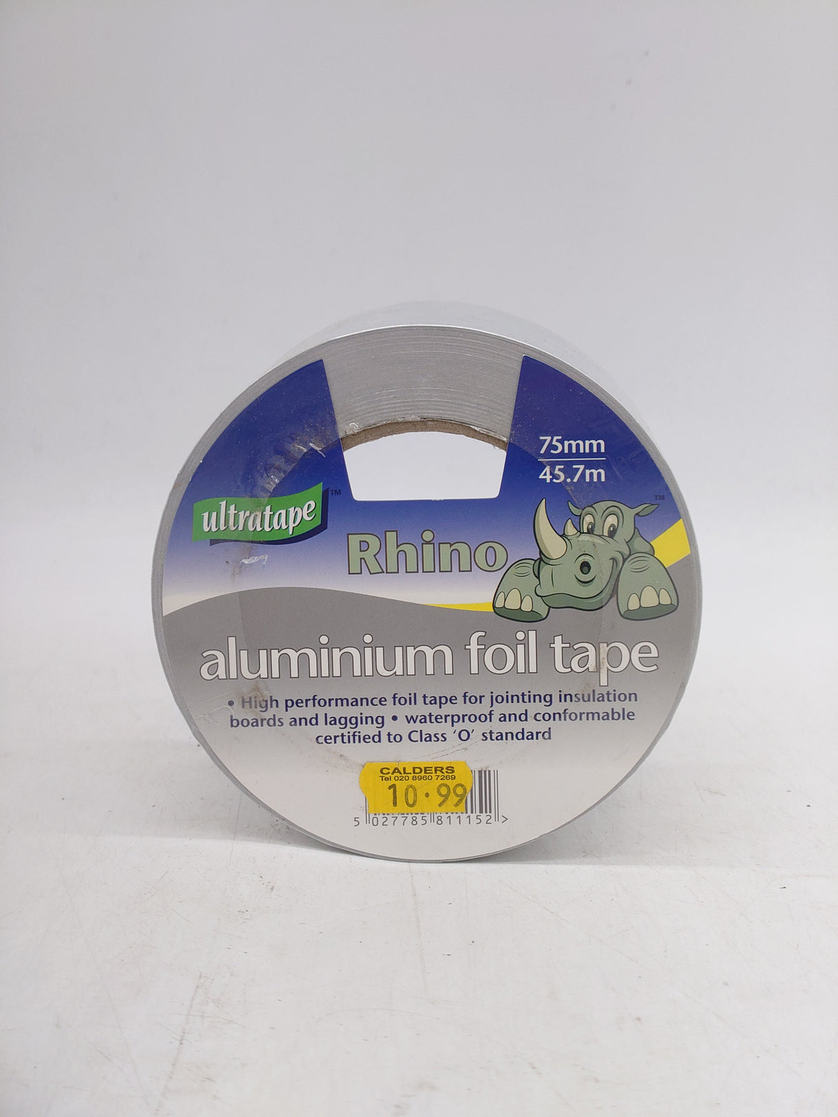 Ultratape rhino aluminium foil tape (45m x 75mm)