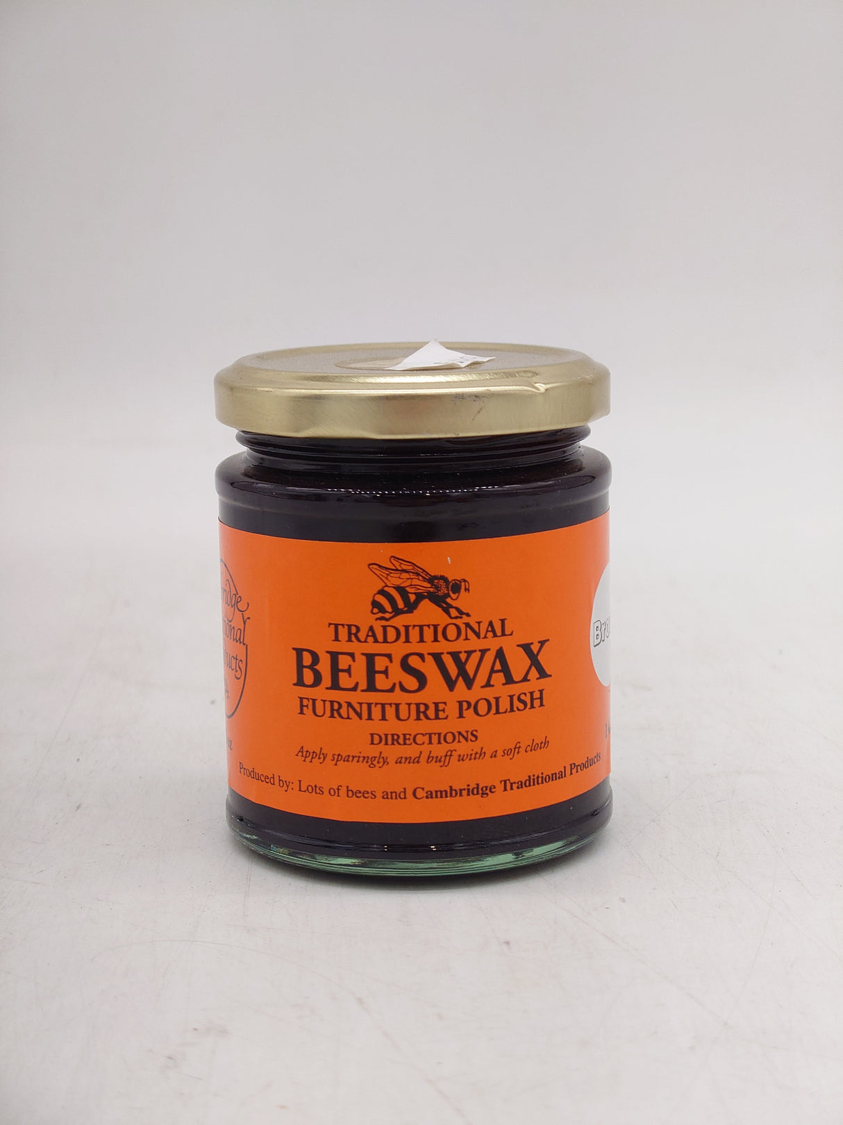 Traditional beeswax furniture polish - brown (142g)