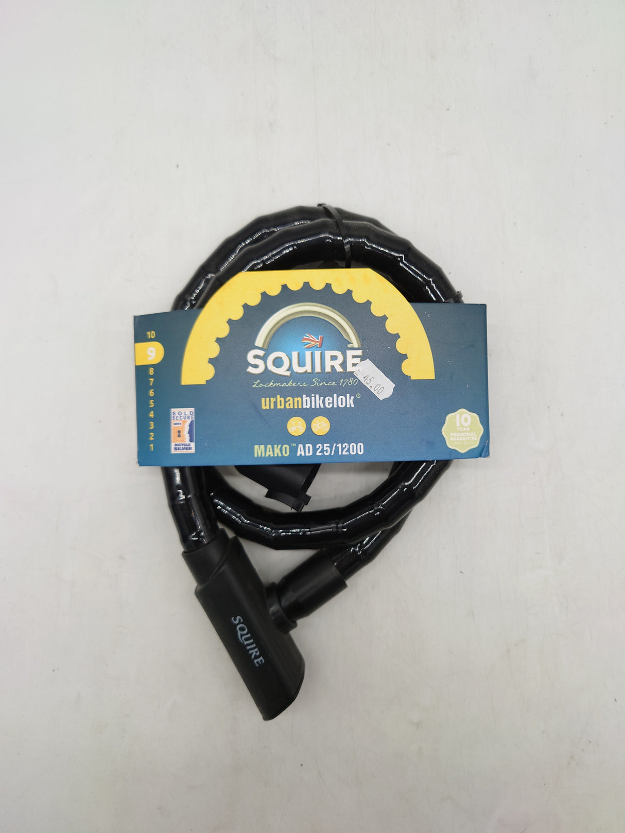 Squire urban bikelok (25mm x 1.2m)