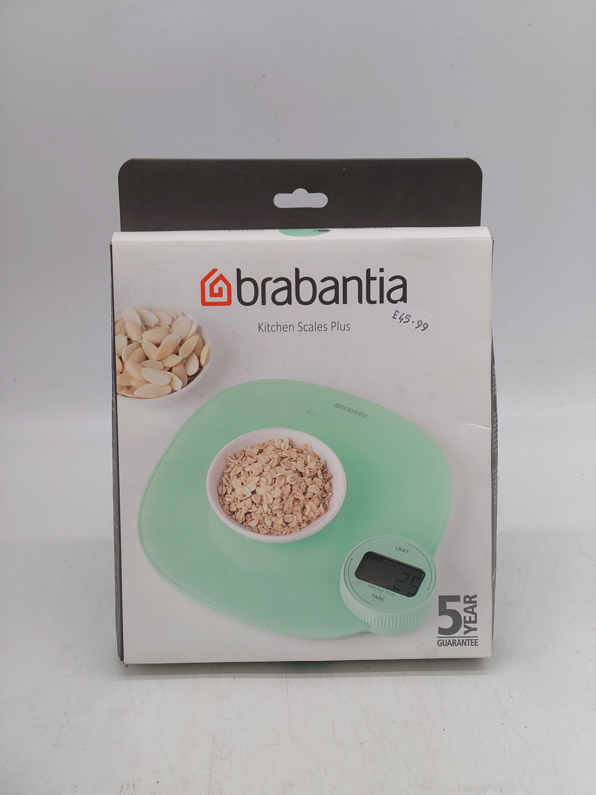 Brabantia kitchen scales plus - green