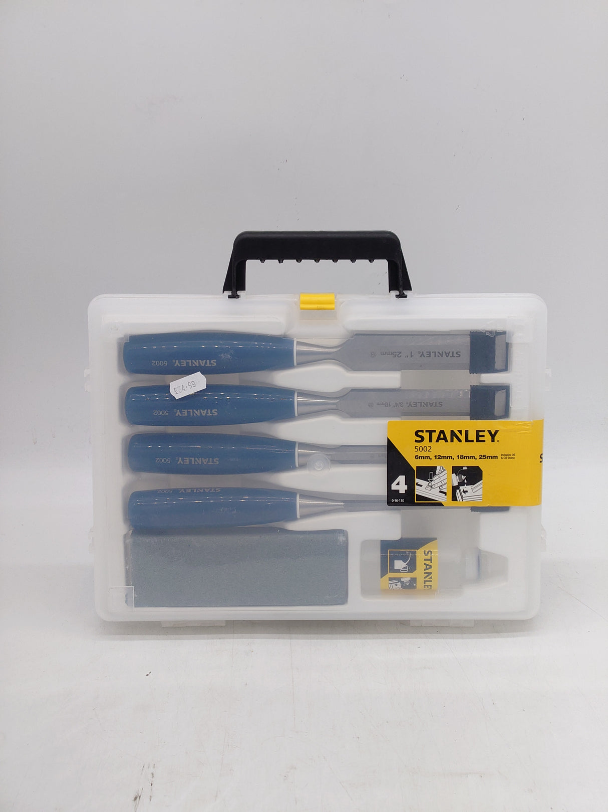 Stanley chisel set (6pc)