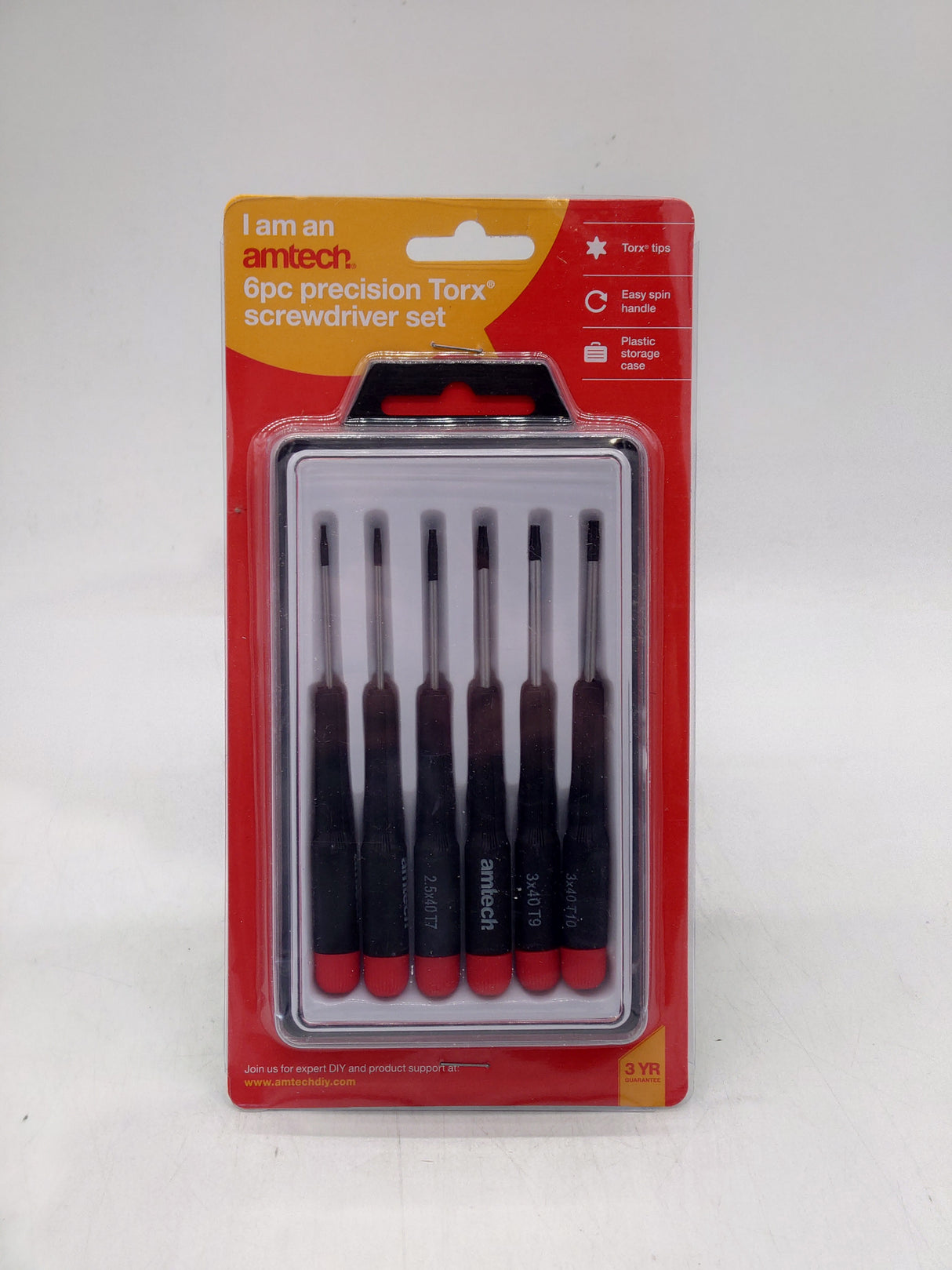 Amtech precision Torx screwdriver set (6pc)