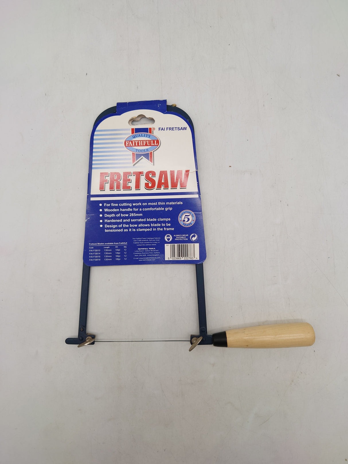 Faithfull tools fretsaw