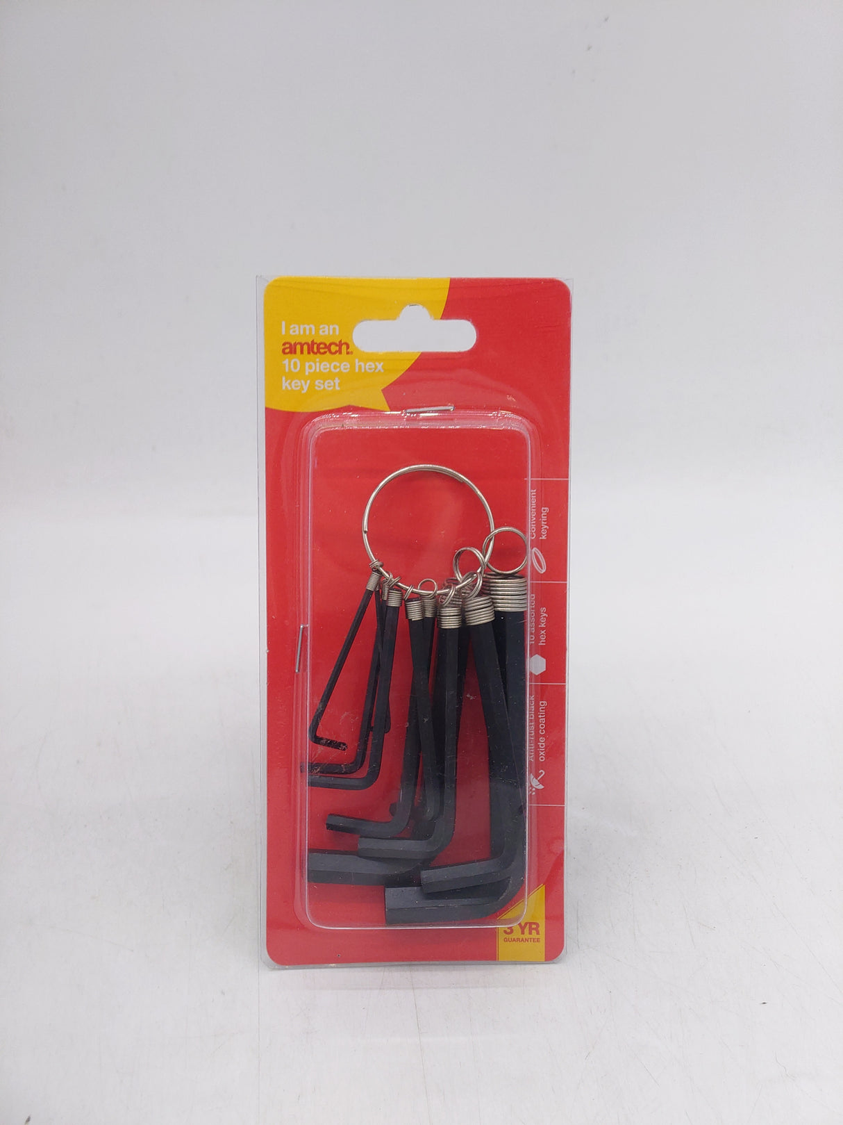 Amtech hex key set (10pc)