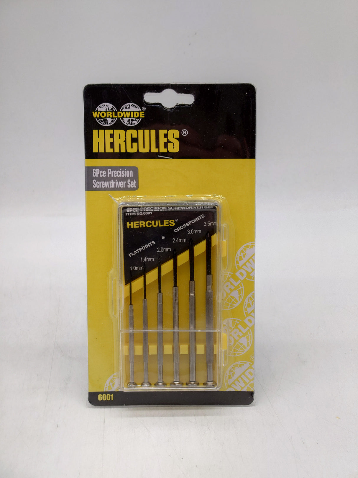 Hercules precision screwdriver (6pc)