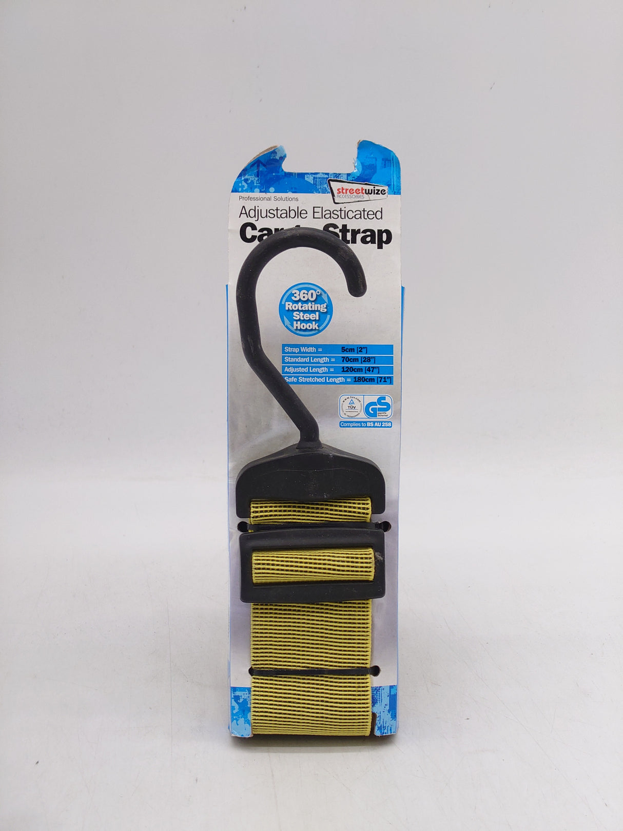 Streetwize adjustable elasticated Cargo strap (5cm x 70cm)