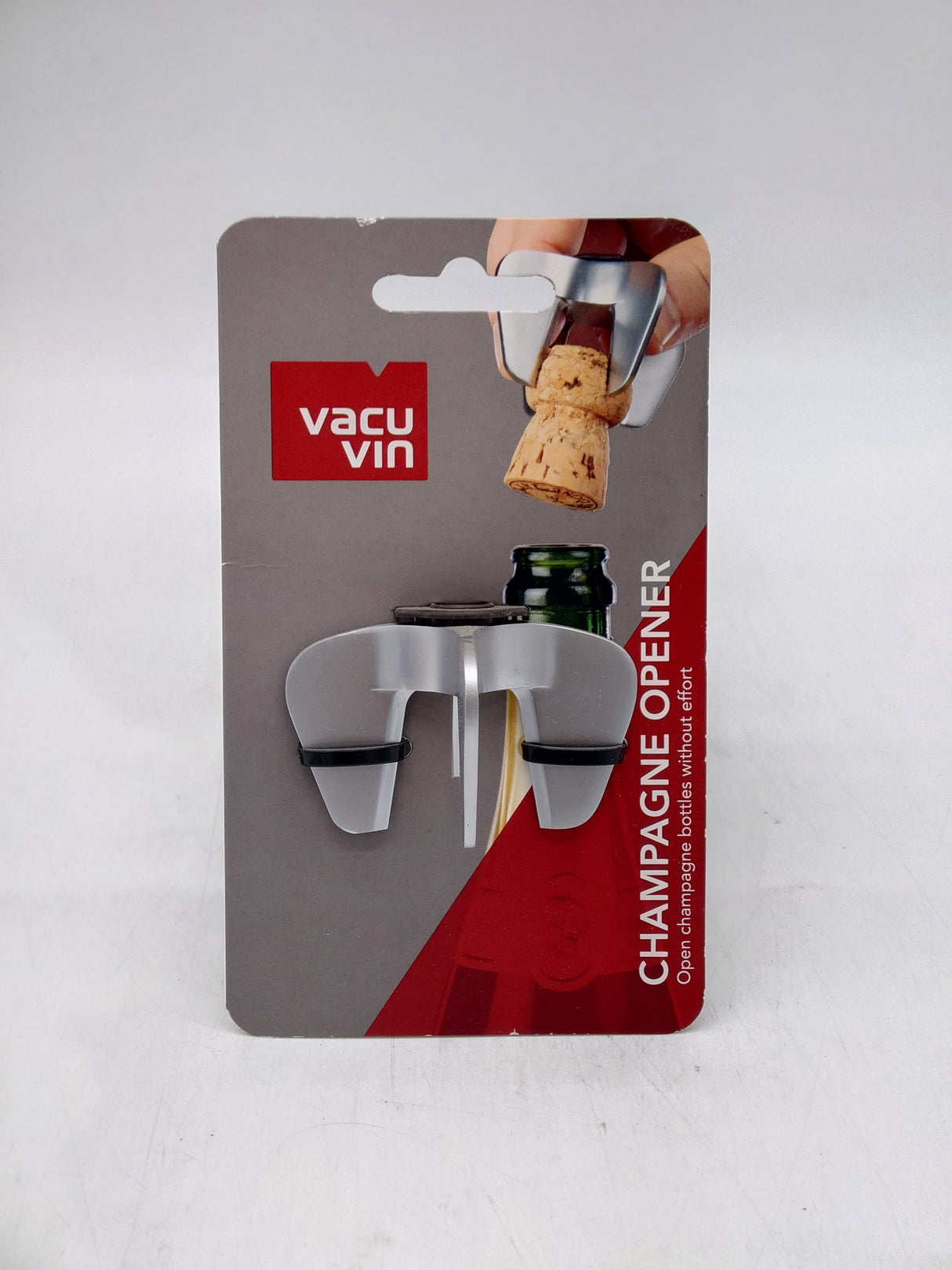 VacuVin champagne opener