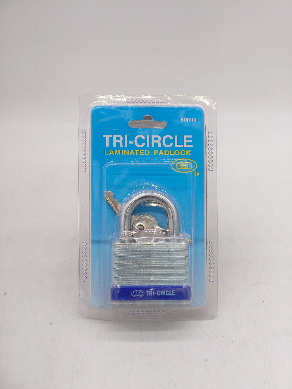 Tri-circle laminated padlock (50mm)