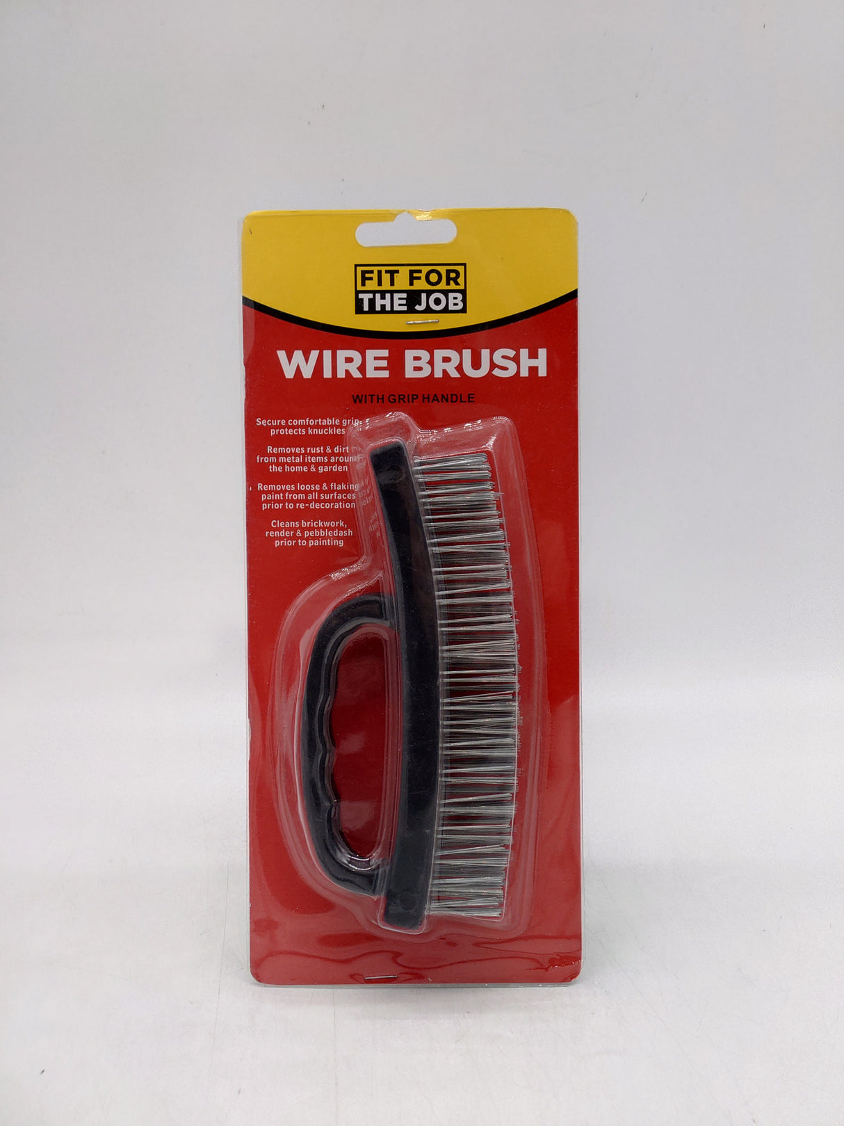 Fit for the job wire brush