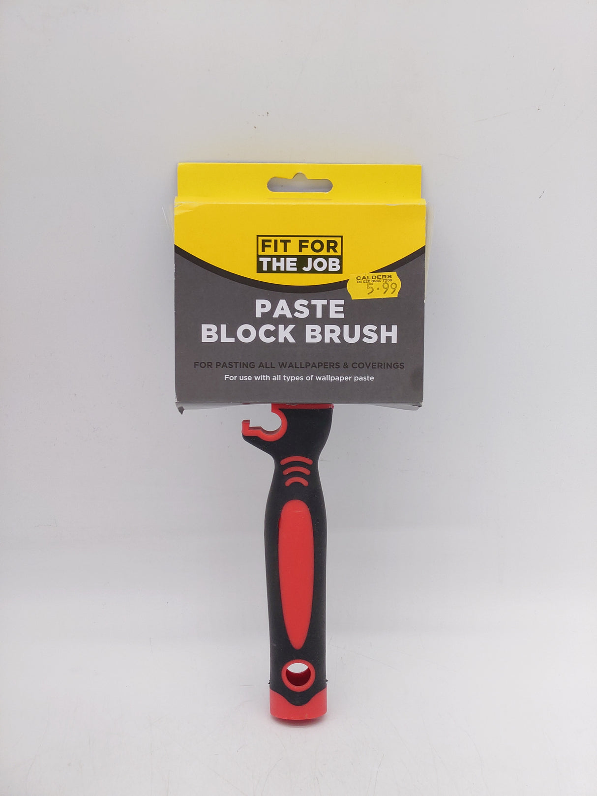 Fit for the job paste block brush