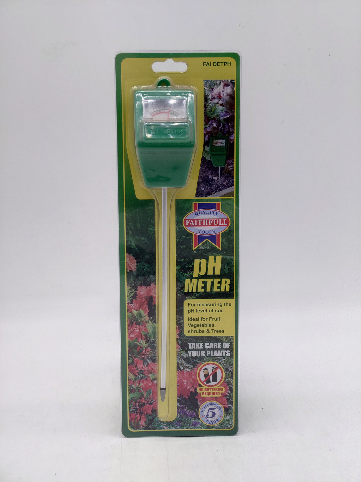 Faithfull tools Soil PH meter