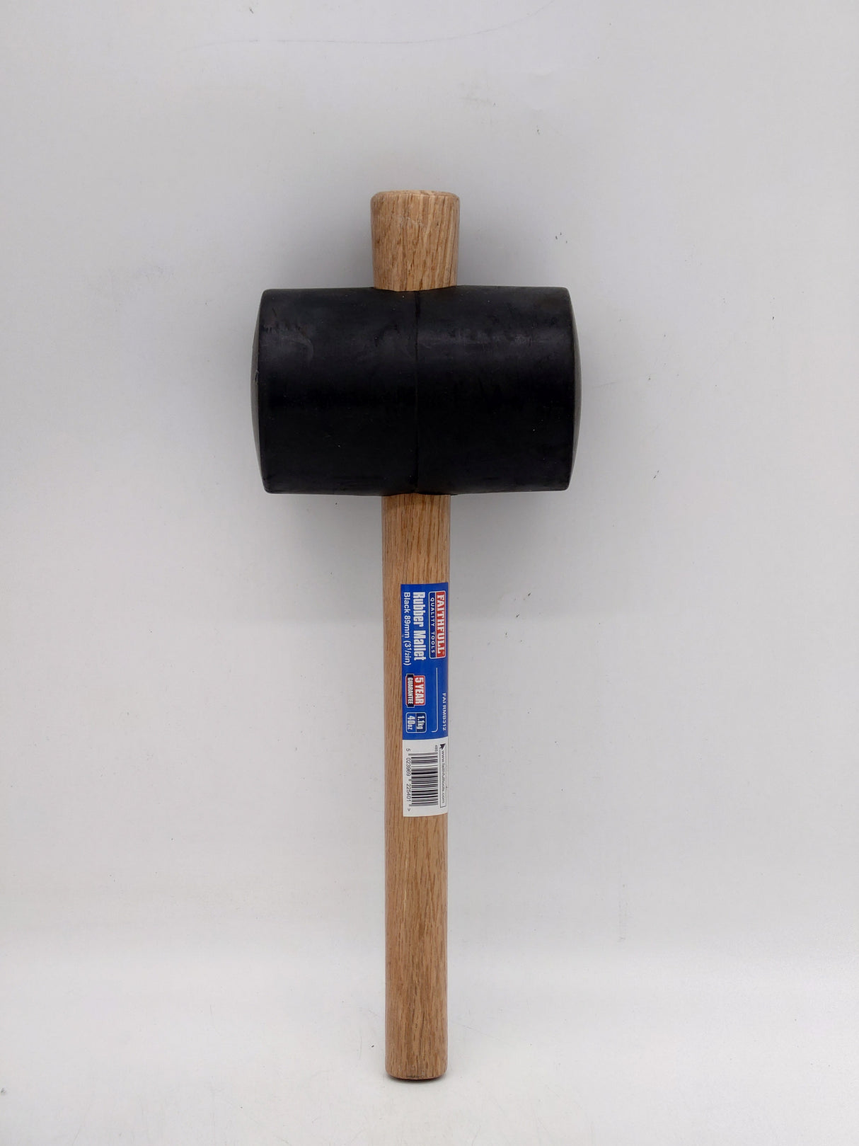 Faithfull tools rubber mallet (3 1/2")