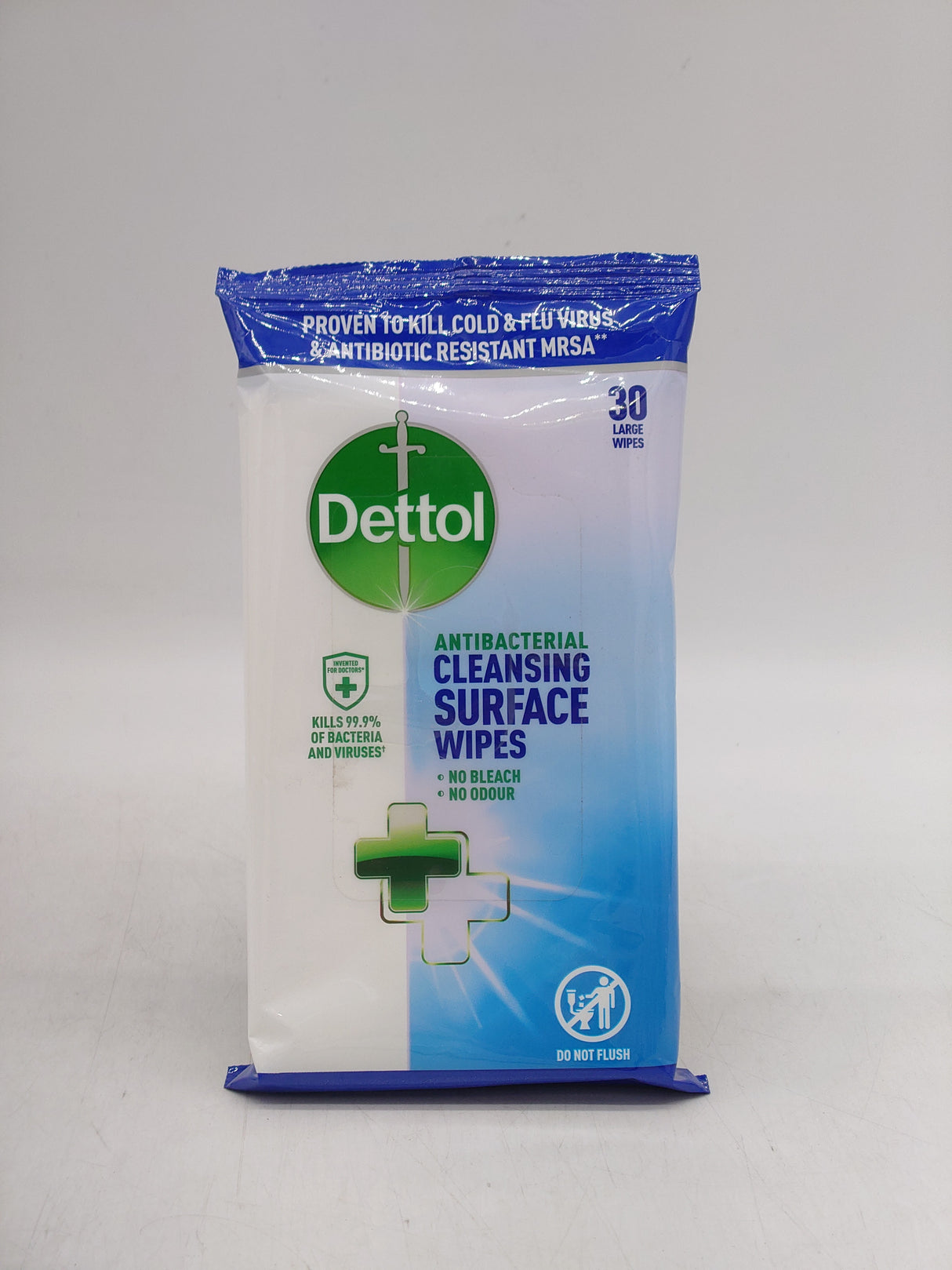 Dettol antibacterial cleansing surface wipes (30pk)