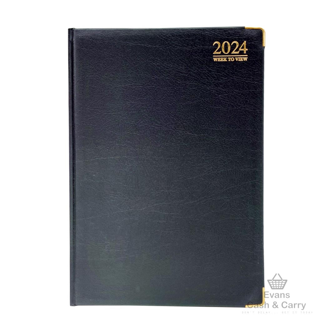 A4 2024 Diary (Assorted Colours)