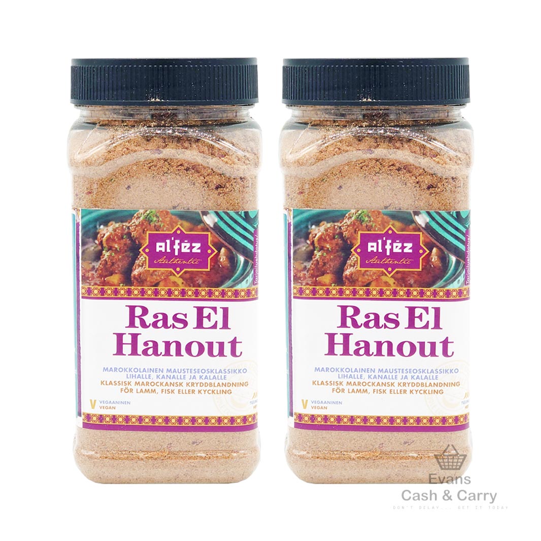 2x Al'Fez Ras El Hanout Moroccan Spice Mix (300g)