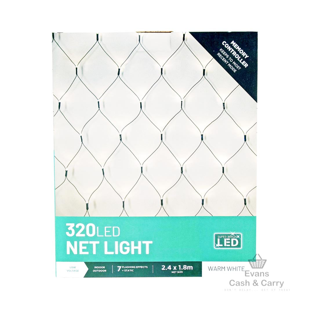 320 LED Net Light - Warm White