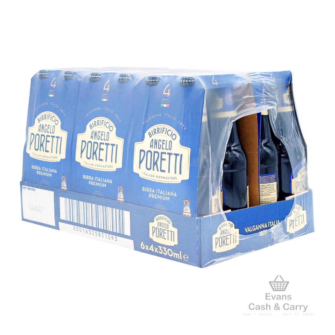 (BBE - 10/01/24) Angelo Poretti - Birra Italiana Premium Case (6x4x330ml)