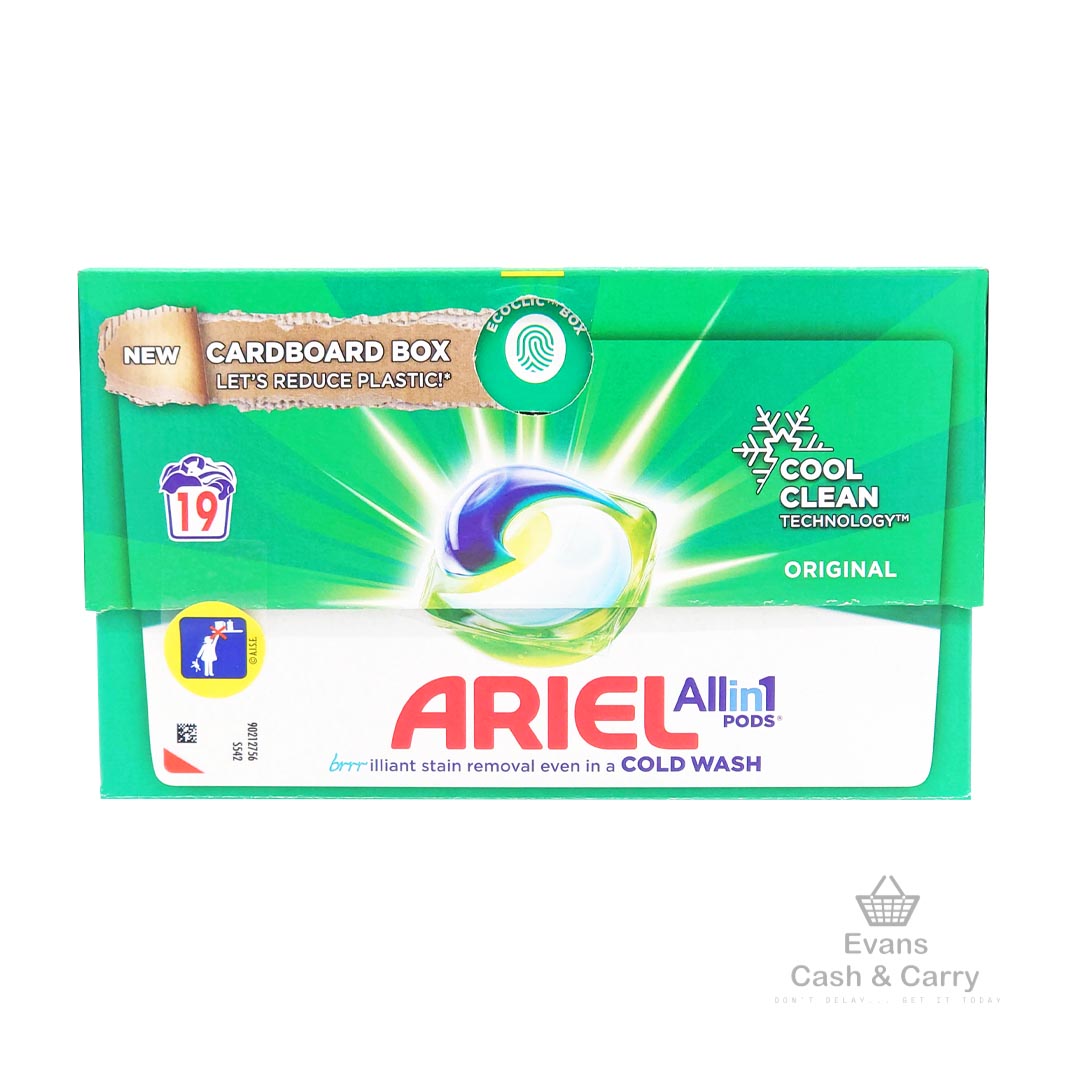 Ariel Original Allin1 Washing Liquid Capsules (19 wash)