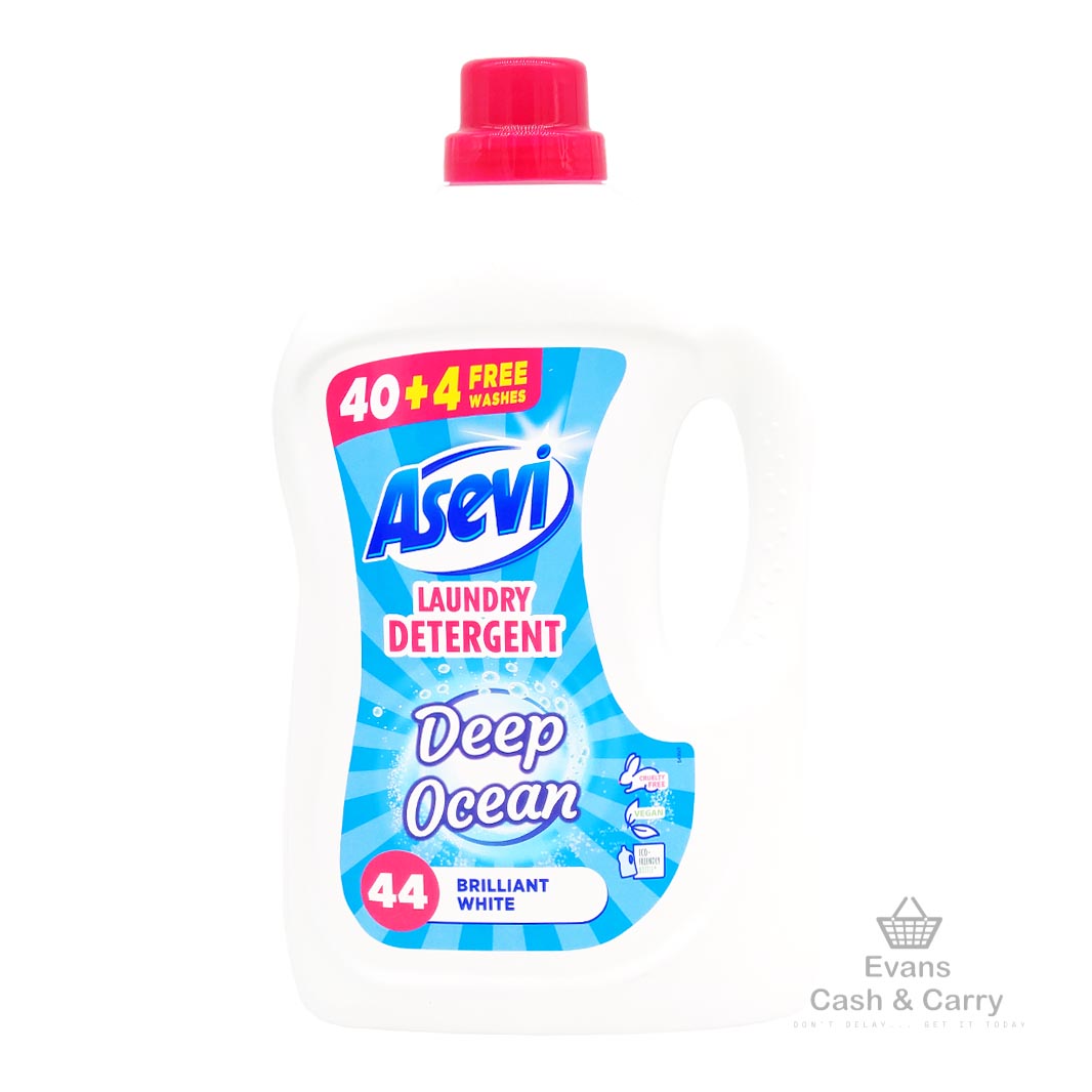 Asevi Liquid Laundry Detergent - Deep Ocean 44 wash (2.4L)