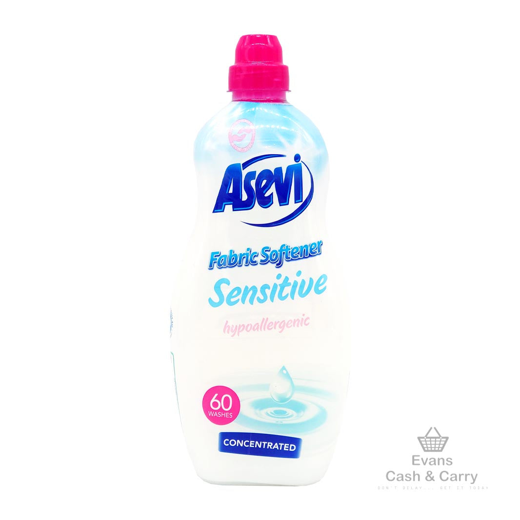 Asevi Fabric Softener Sensitive Hypoallergenic (1.38L) (£3.50 each or 2 for £6.80)