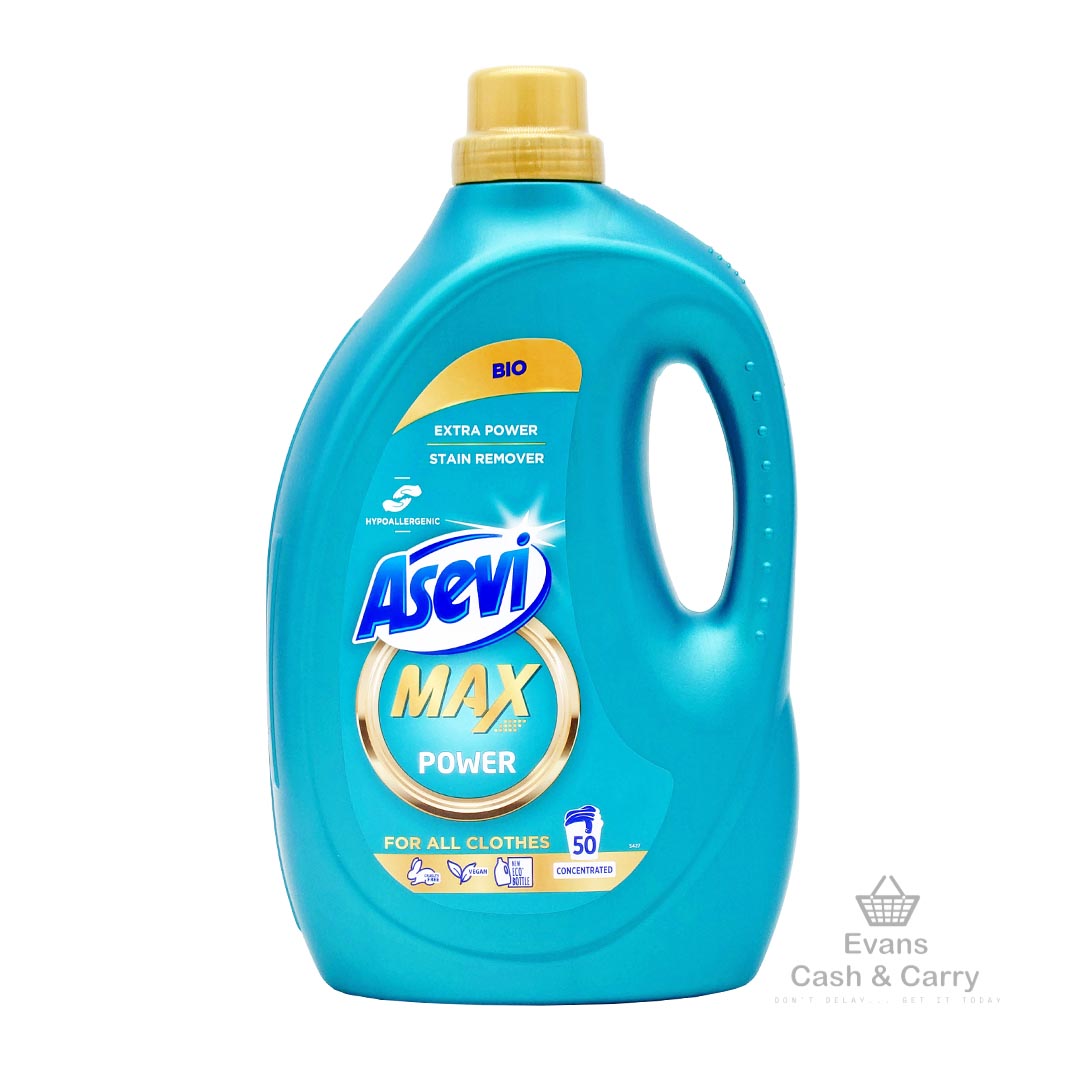 Asevi Max Power Detergent 50 Wash (2.5L)