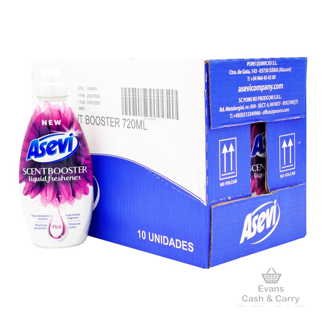 CASE of Asevi Pink Scent Booster (10x720ml)