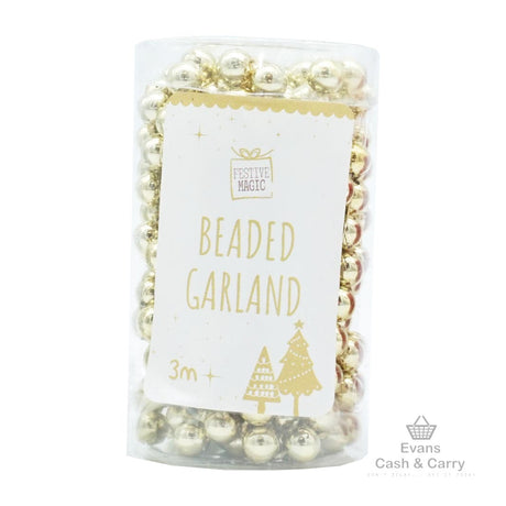 Beaded Garland 3m (Assorted)