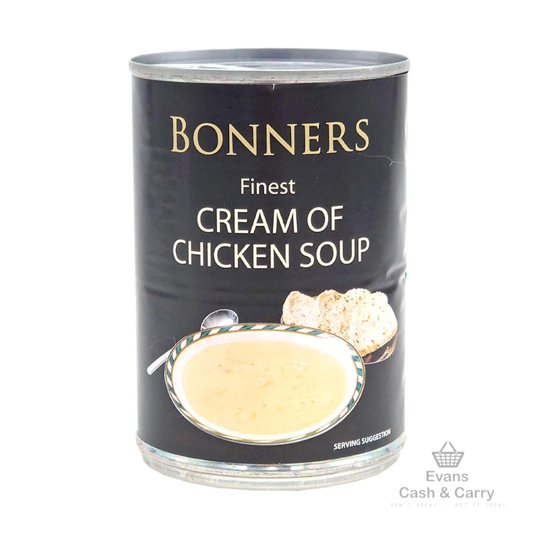 (Aug 24) Bonners Cream Of Chicken Soup (400g) (70p each or 2 for £1.20)