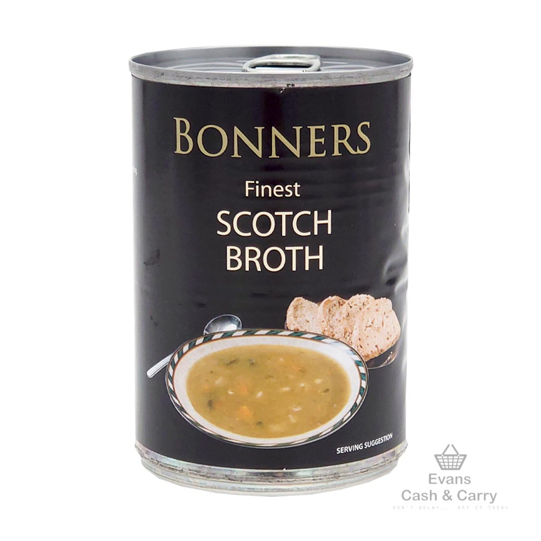 (BBE 07/24) Bonners Scotch Broth (400g) (70p each or 2 for £1.20)