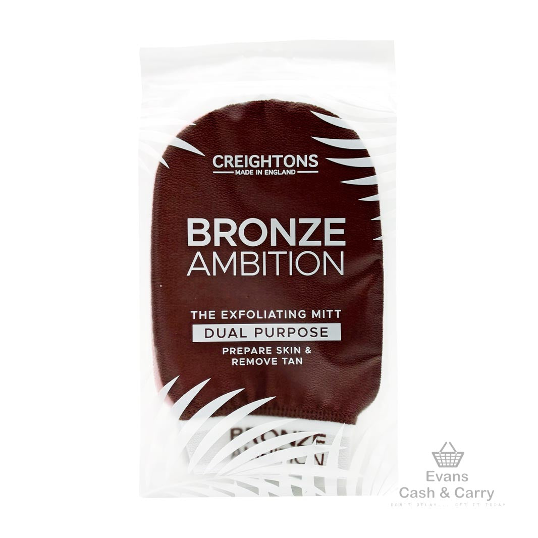 Creightons Bronze Ambition Exfoliating Mitt - Dual Purpose