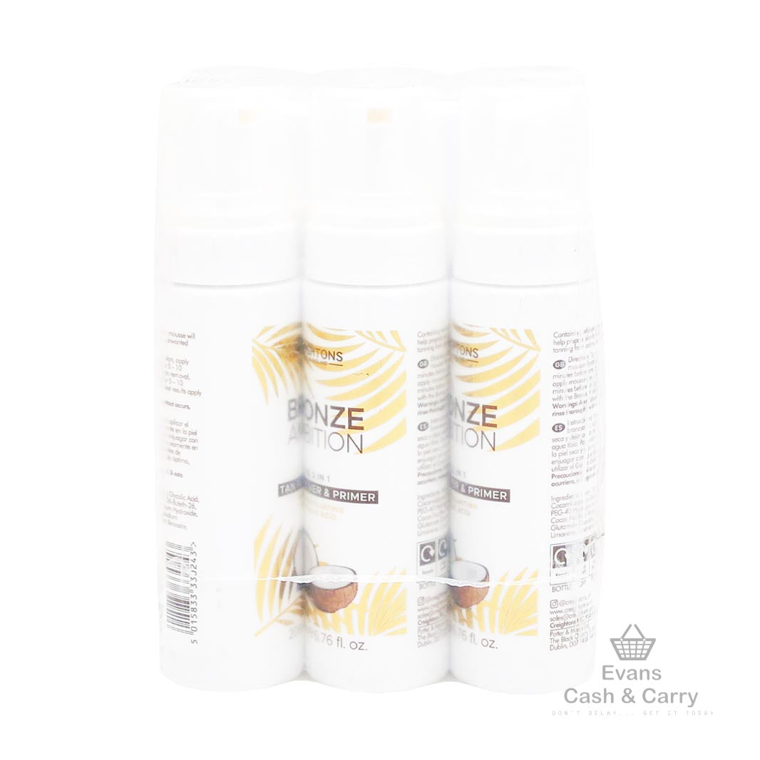 CASE of Creightons Bronze Ambition Tan Remover (6x200ml)